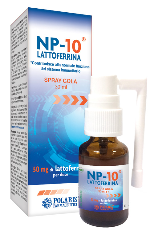 NP-10 LATTOFERRINA SPRAY GOLA 30 ML - Farmacia Nuova Dr.ssa Gabriella Catellani