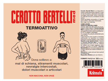 BERTELLI CEROTTO MED MEDIO 16 X 12,5 CM - Farmacia Nuova Dr.ssa Gabriella Catellani