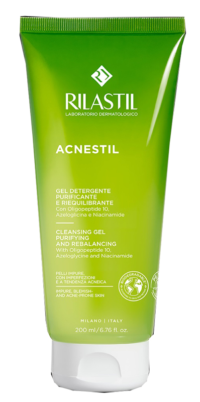 RILASTIL ACNESTIL GEL DETERGENTE 200 ML - Farmacia Nuova Dr.ssa Gabriella Catellani