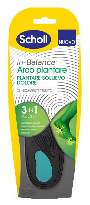 SCHOLL PLANTARE ARCO M 2 PEZZI - Farmacia Nuova Dr.ssa Gabriella Catellani