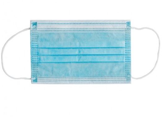 MASCHERINA CHIRURGICA FILTRANTE 98% 3 VELI TIPO IIR CON ELASTICI ADULTI AZZURRA 10 PEZZI - Farmacia Nuova Dr.ssa Gabriella Catellani