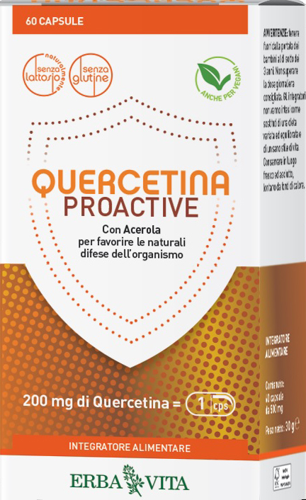 QUERCETINA PROACTIVE 60 CAPSULE - Farmacia Nuova Dr.ssa Gabriella Catellani