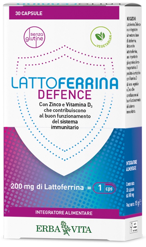 LATTOFERRINA DEFENCE 30 CAPSULE - Farmacia Nuova Dr.ssa Gabriella Catellani