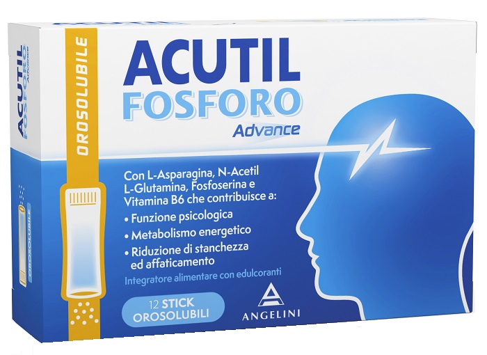 ACUTIL FOSFORO ADVANCE 12 STICK OROSOLUBILI - Farmacia Nuova Dr.ssa Gabriella Catellani