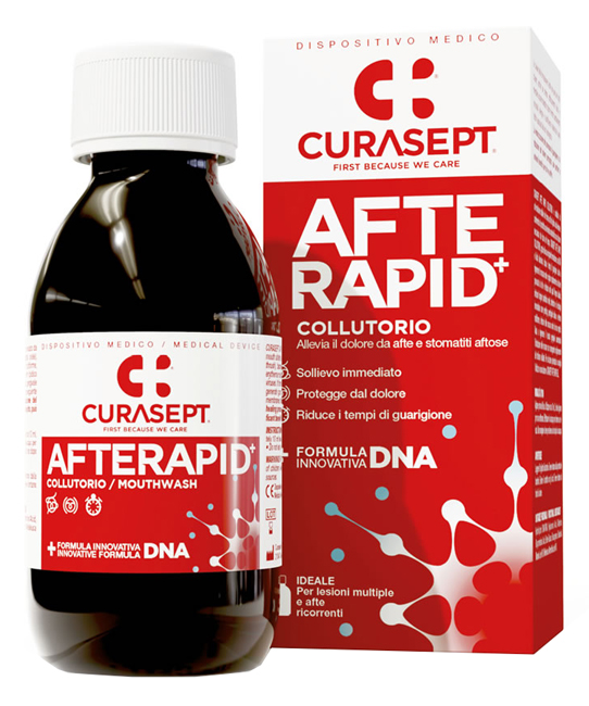 CURASEPT COLLUTORIO AFTE RAPID DNA 125 ML - Farmacia Nuova Dr.ssa Gabriella Catellani