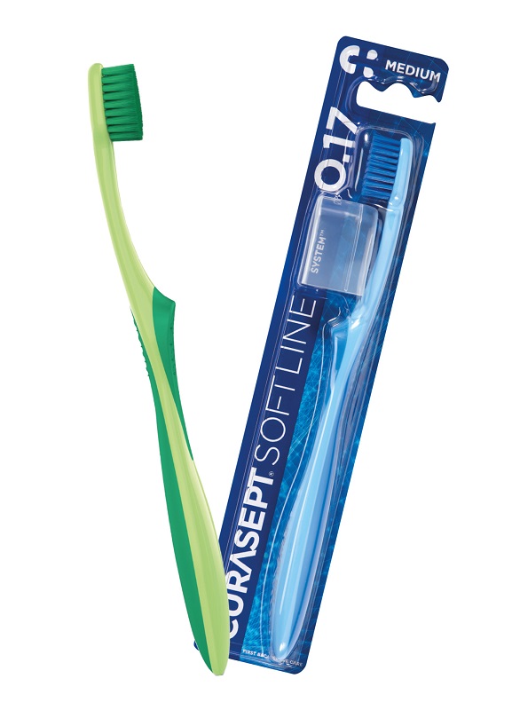 CURASEPT SPAZZOLINO MEDIUM 017 BIPACK - Farmacia Nuova Dr.ssa Gabriella Catellani