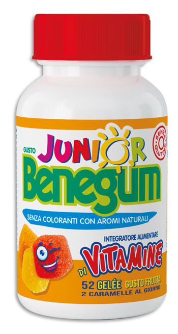 BENEGUM JUNIOR GELEE VITAMINE 52 CARAMELLE - Farmacia Nuova Dr.ssa Gabriella Catellani