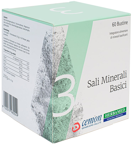 SALI MINERALI BASICI 60 BUSTINE - Farmacia Nuova Dr.ssa Gabriella Catellani