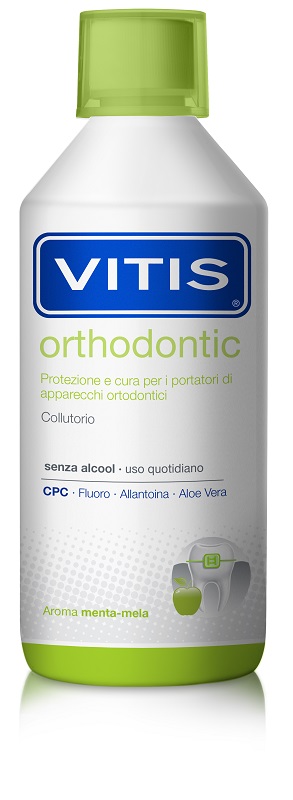 VITIS ORTHODONTIC COLLUTORIO 500 ML GE-IT - Farmacia Nuova Dr.ssa Gabriella Catellani