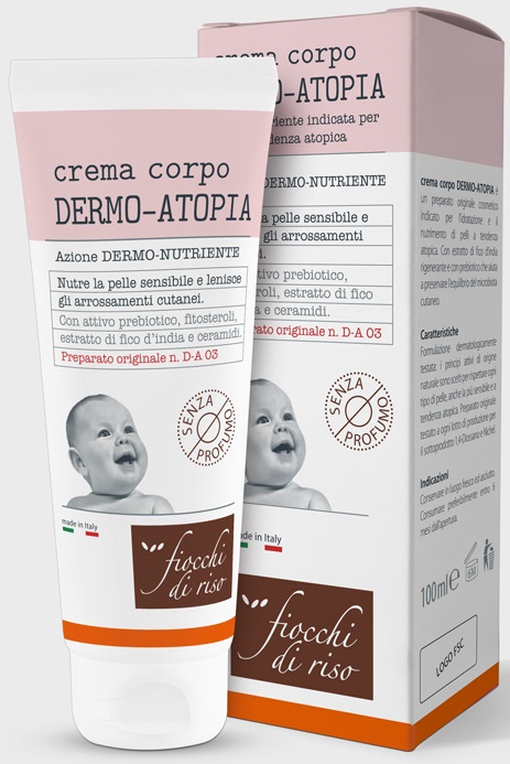 FIOCCHI DI RISO DERMO-ATOPIA CREMA CORPO 100 ML - Farmacia Nuova Dr.ssa Gabriella Catellani