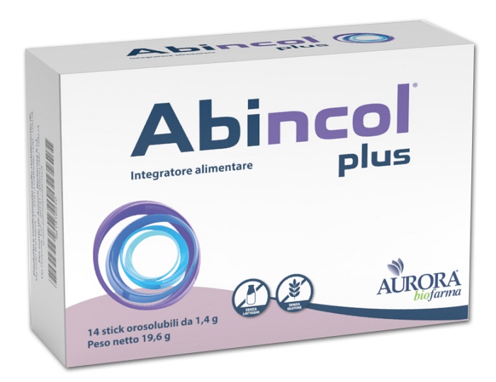 ABINCOL PLUS 14 STICK OROSOLUBILI - Farmacia Nuova Dr.ssa Gabriella Catellani