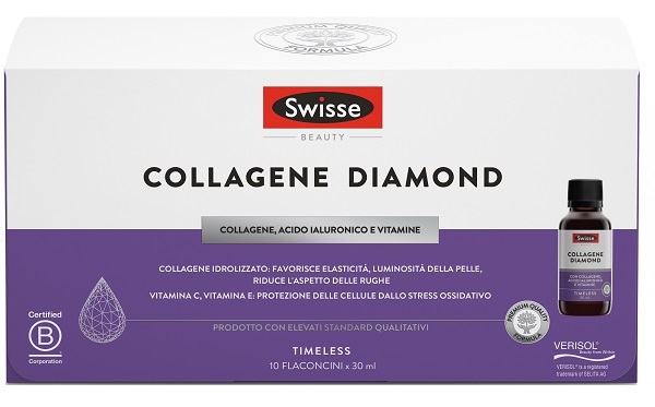 SWISSE COLLAGENE DIAMOND 10 FLACONCINI DA 30 ML - Farmacia Nuova Dr.ssa Gabriella Catellani