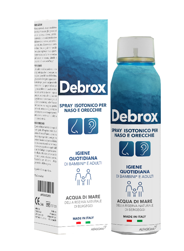 DEBROX SPRAY NASO ORECCHIE B/A 125ML - Farmacia Nuova Dr.ssa Gabriella Catellani