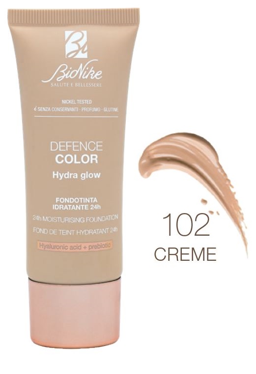 DEFENCE COLOR FONDOTINTA HYDRA GLOW 102 - Farmacia Nuova Dr.ssa Gabriella Catellani