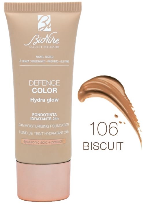 DEFENCE COLOR FONDOTINTA HYDRA GLOW 106 - Farmacia Nuova Dr.ssa Gabriella Catellani