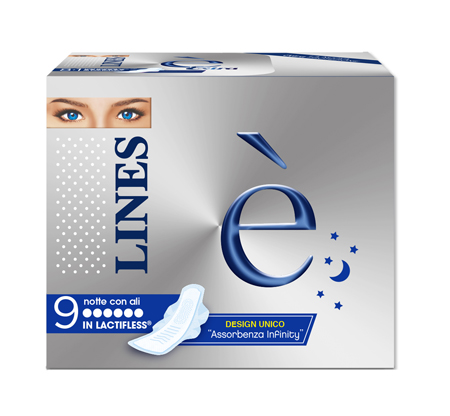 LINES E' NOTTE ASSORBENTI 9+2 PEZZI - Farmacia Nuova Dr.ssa Gabriella Catellani