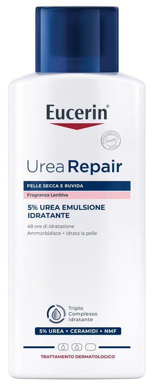 EUCERIN UREAREPAIR 5% EMULSIONE IDRATANTE 250 ML - Farmacia Nuova Dr.ssa Gabriella Catellani