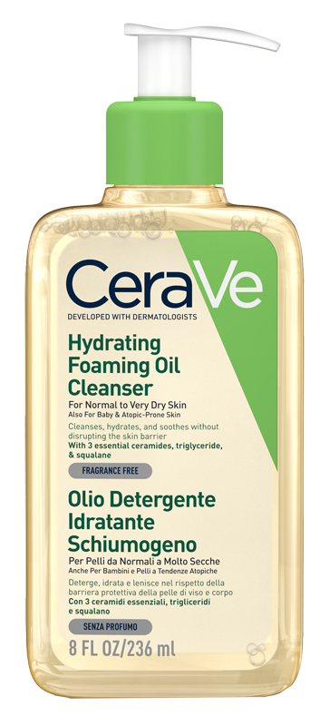 CERAVE HYDRATING OIL CLEANSER 236 ML - Farmacia Nuova Dr.ssa Gabriella Catellani