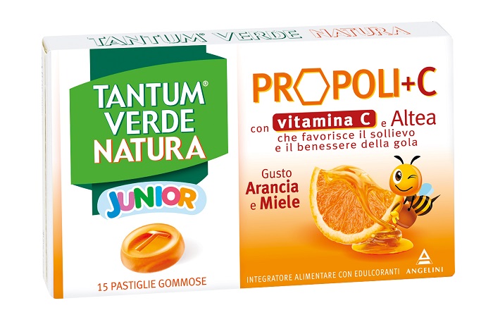 TANTUM VERDE NATURA 15 PASTIGLIE - Farmacia Nuova Dr.ssa Gabriella Catellani