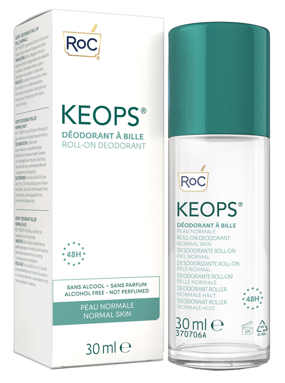 ROC KEOPS DEODORANTE ROLL-ON 48H 30 ML - Farmacia Nuova Dr.ssa Gabriella Catellani