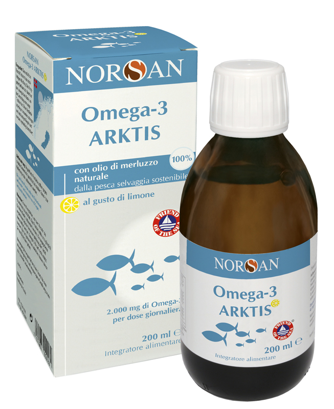 NORSAN OMEGA 3 ARKTIS 200 ML - Farmacia Nuova Dr.ssa Gabriella Catellani