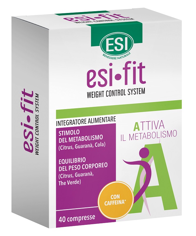 ESI FIT ATTIVA CON CAFFEINA 40 COMPRESSE - Farmacia Nuova Dr.ssa Gabriella Catellani