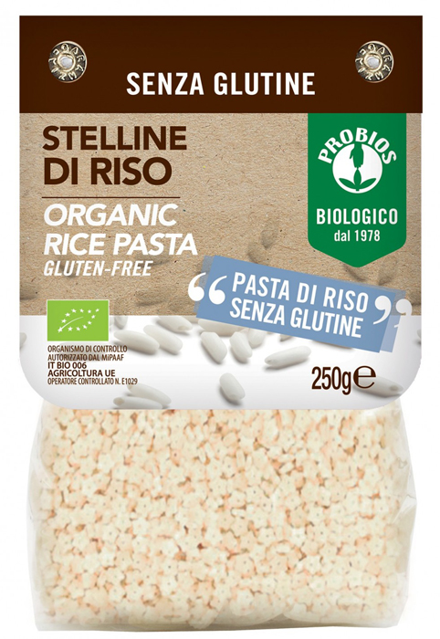 PROBIOS STELLINE RISO SENZA GLUTINE 250 G - Farmacia Nuova Dr.ssa Gabriella Catellani