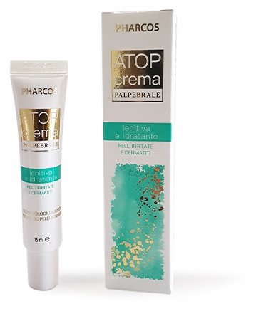 ATOP CREMA PALPEBRALE PHARCOS 15 ML - Farmacia Nuova Dr.ssa Gabriella Catellani