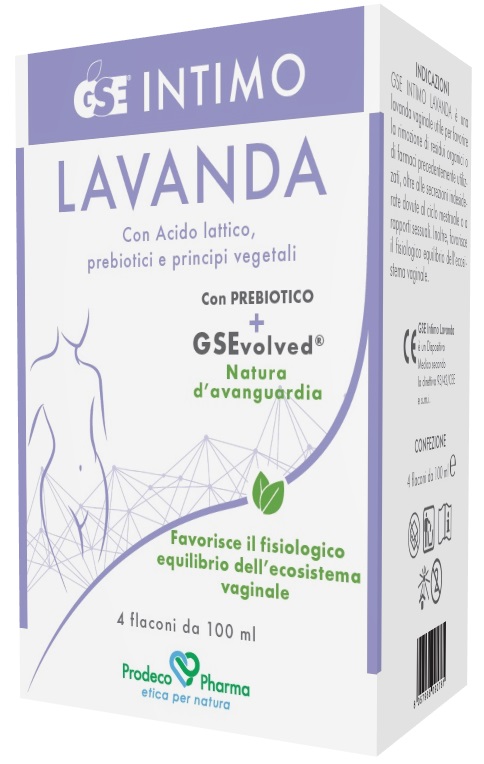GSE INTIMO LAVANDA 4 FLACONI DA 100 ML - Farmacia Nuova Dr.ssa Gabriella Catellani