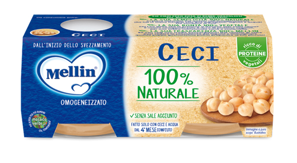 MELLIN OMOGENEIZZATO CECI 2 X 80 G - Farmacia Nuova Dr.ssa Gabriella Catellani