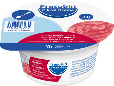 FRESUBIN 2KCAL CREMA FRAGOLA 4 X 125 G - Farmacia Nuova Dr.ssa Gabriella Catellani