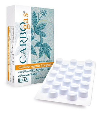 CARBOGAS 50 COMPRESSE - Farmacia Nuova Dr.ssa Gabriella Catellani