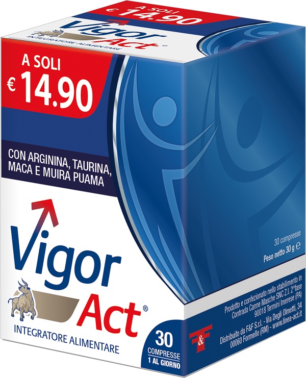 VIGOR ACT 30 COMPRESSE - Farmacia Nuova Dr.ssa Gabriella Catellani