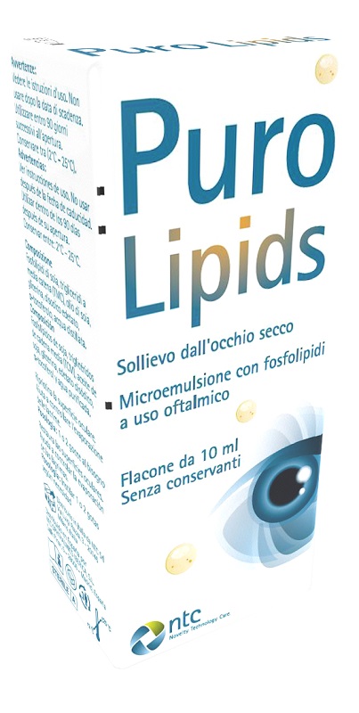 MICROEMULSIONE OFTALMICA PURO LIPIDS 10 ML - Farmacia Nuova Dr.ssa Gabriella Catellani