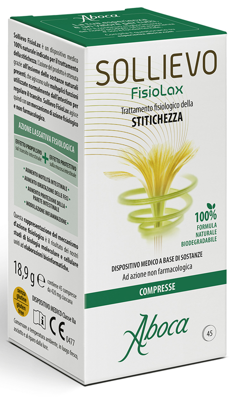 SOLLIEVO FISIOLAX 45 COMPRESSE - Farmacia Nuova Dr.ssa Gabriella Catellani
