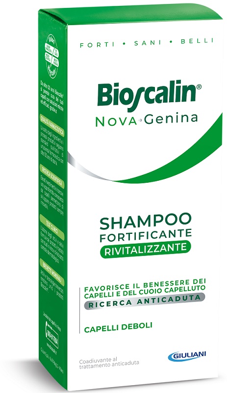 BIOSCALIN NOVA GENINA SHAMPOO RIVITALIZZANTE MAXI SIZE FLACONE 400 ML - Farmacia Nuova Dr.ssa Gabriella Catellani