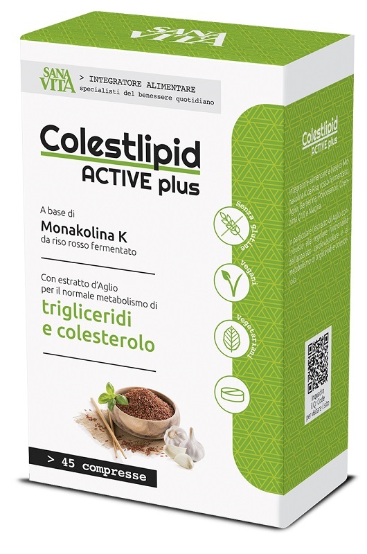 SANAVITA COLESTLIPID PLUS 45 COMPRESSE - Farmacia Nuova Dr.ssa Gabriella Catellani