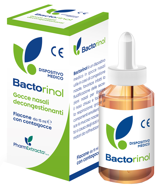 BACTORINOL GOCCE NASALI DECONGESTIONANTI 15 ML - Farmacia Nuova Dr.ssa Gabriella Catellani