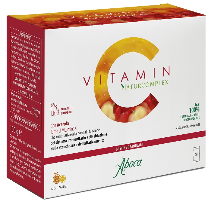 VITAMIN C NATURCOMPLEX 20 BUSTINE - Farmacia Nuova Dr.ssa Gabriella Catellani