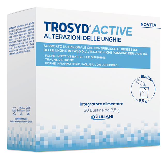 TROSYD ACTIVE ALTERAZIONI UNGHIE 30 BUSTINE - Farmacia Nuova Dr.ssa Gabriella Catellani