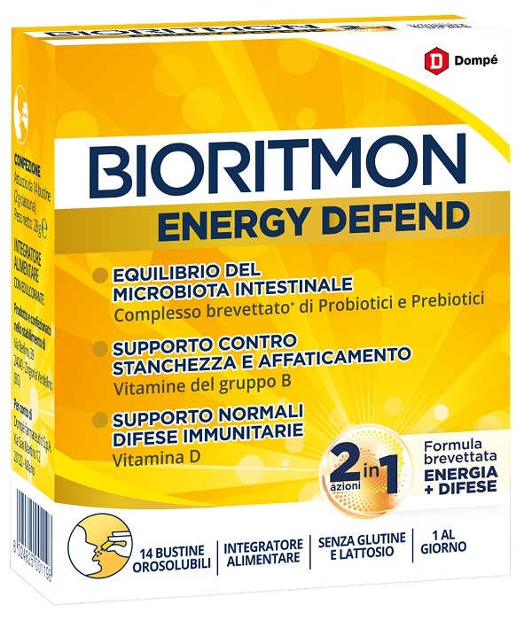 BIORITMON ENERGY DEFEND 14 BUSTINE - Farmacia Nuova Dr.ssa Gabriella Catellani