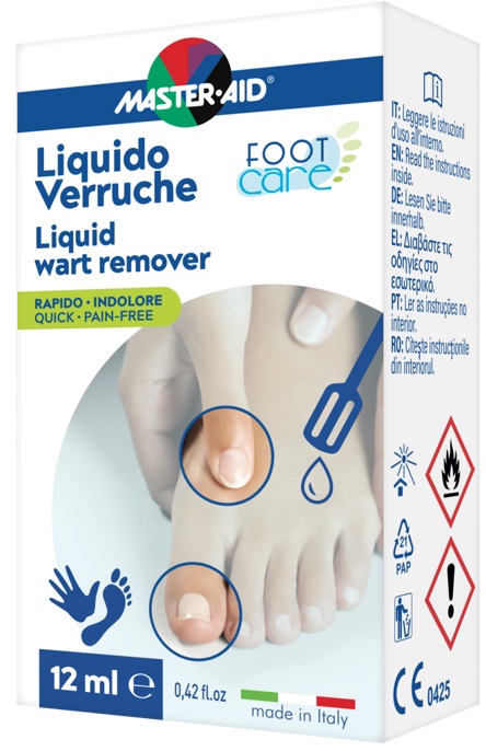 GEL VERRUCHE MASTER-AID FOOTCARE 12 ML E2 - Farmacia Nuova Dr.ssa Gabriella Catellani