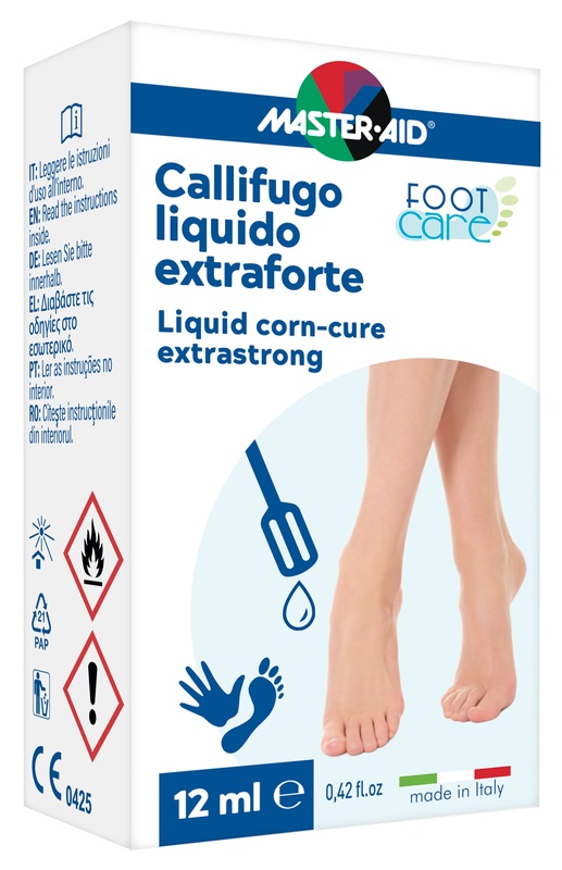 CEROTTO CALLIFUGO MASTER-AID FOOTCARE LIQUIDO 12 ML B4 - Farmacia Nuova Dr.ssa Gabriella Catellani