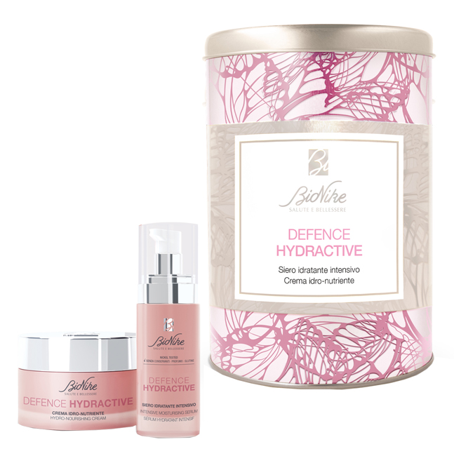 DEFENCE HYDRACTIVE KIT NATALE 2021 CREMA IDRO-NUTRIENTE 50 ML + SIERO IDRATANTE INTENSIVO 30 ML - Farmacia Nuova Dr.ssa Gabriella Catellani