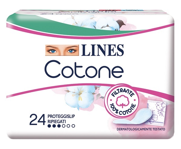 LINES COTONE BIO SALVASLIP RIPIEGATI 24 PEZZI - Farmacia Nuova Dr.ssa Gabriella Catellani