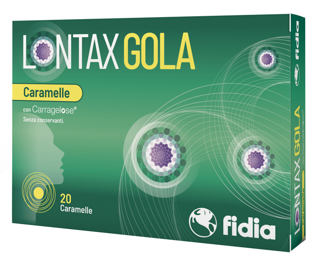 LONTAX GOLA 20 CARAMELLE - Farmacia Nuova Dr.ssa Gabriella Catellani