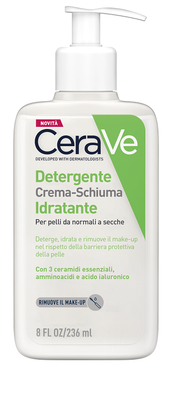 CERAVE CREAM TO FOAM CLEANSER 236 ML - Farmacia Nuova Dr.ssa Gabriella Catellani