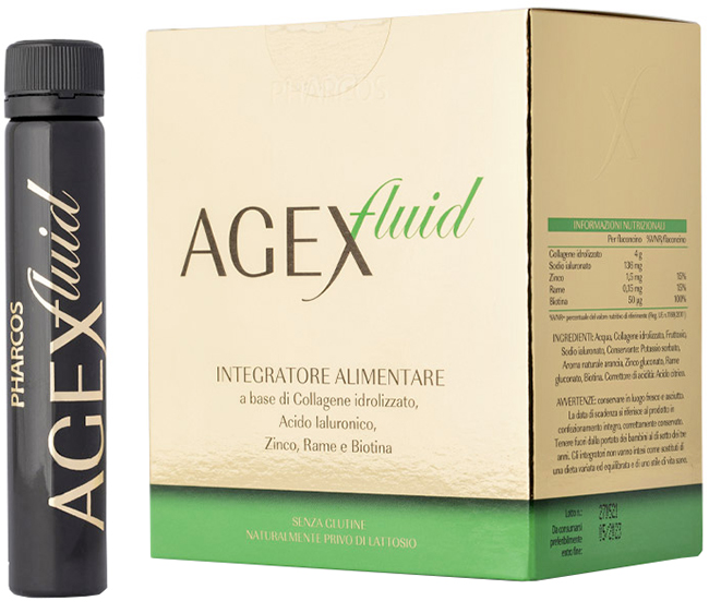AGEX FLUID PHARCOS 15 FIALE DA 25 ML - Farmacia Nuova Dr.ssa Gabriella Catellani