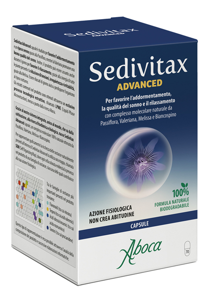 SEDIVITAX ADVANCED 70 CAPSULE - Farmacia Nuova Dr.ssa Gabriella Catellani