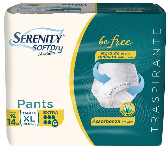 SERENITY PANTS SD SENSITIVE EXTRA XL 14 PEZZI - Farmacia Nuova Dr.ssa Gabriella Catellani
